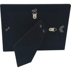 CustomGiftsNow anodized aluminum frame with engraving reveal for a timeless keepsake.