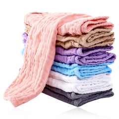 Cute Castle 12 pack muslin burp cloths in soft cotton for gentle baby care.