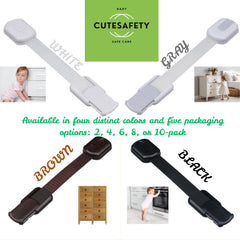 CUTESAFETY one-hand access design enables quick adult use.