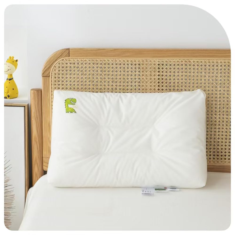 Cutie Pumpkin Kids Pillow 14x22 with breathable cotton cover for comfy sleep