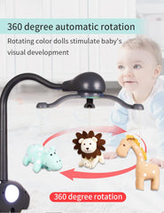Cutie Pumpkin star projector creating soothing shapes to capture baby’s attention