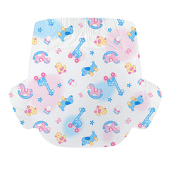 CutiePlusU diaper top layer is ultra-soft for skin comfort.