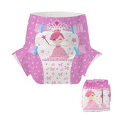 CutiePlusU Little Princess diaper outer back sheet for durable protection