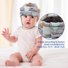CUXFLS head protector with cotton-soft inner cushion for gentle comfort