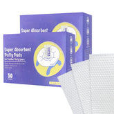 CUXFLS ultra-fast absorption potty pad ready for travel use.