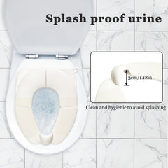 CUXFLS splash guard attached to seat to reduce splashes