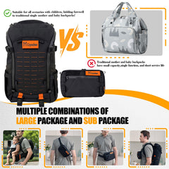 Cxynchen C1 ergonomic M-position supports comfortable baby wearing.
