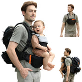 Cxynchen C1 modular backpack with hip-seat provides ergonomic support during outdoor carry.