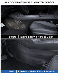 Cybtkcar Model Y front seat side pad protects against scuffs and dirt