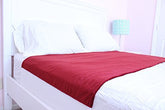 Cycleliners period bed pad over-sheets keeps sheets dry for a comfortable night's sleep.