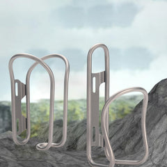 Cyclesavvy wrap-around cradle ensures bottles stay put on rough terrain.