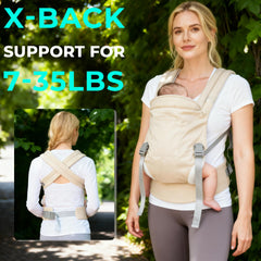 CycleMore carrier with three carry positions adapts from newborn to toddler