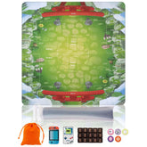 Cylvenor premium PTCG playmat 24x24 surface for smooth card handling