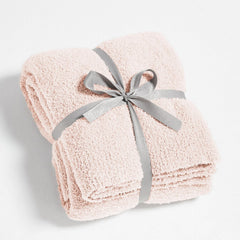 CYMULA Kids blanket in pink with ultra-soft texture for cozy snuggles.