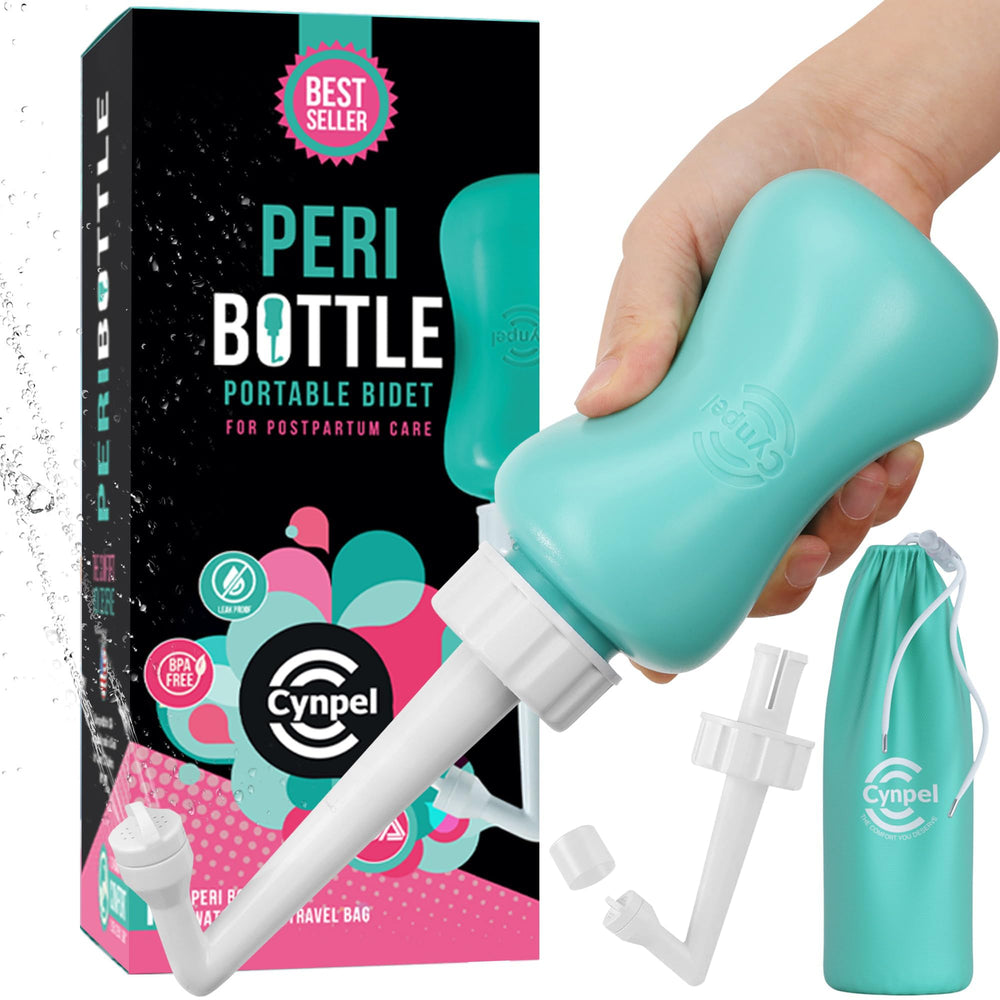 Cynpel peri bottle angle nozzle with 10-hole spray for targeted cleansing