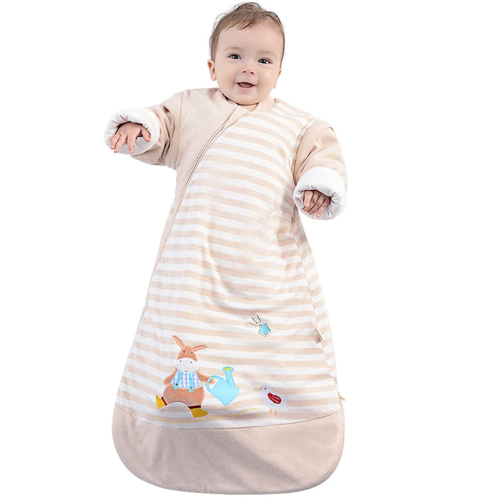 CYUURO baby sleep sack with closed legs for comfortable, secure rest