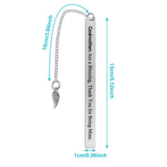 Dabihu godmother bookmark close-up highlighting elegant design.