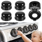Dabormi stove knob covers pack keeps kitchen controls out of reach for safety.