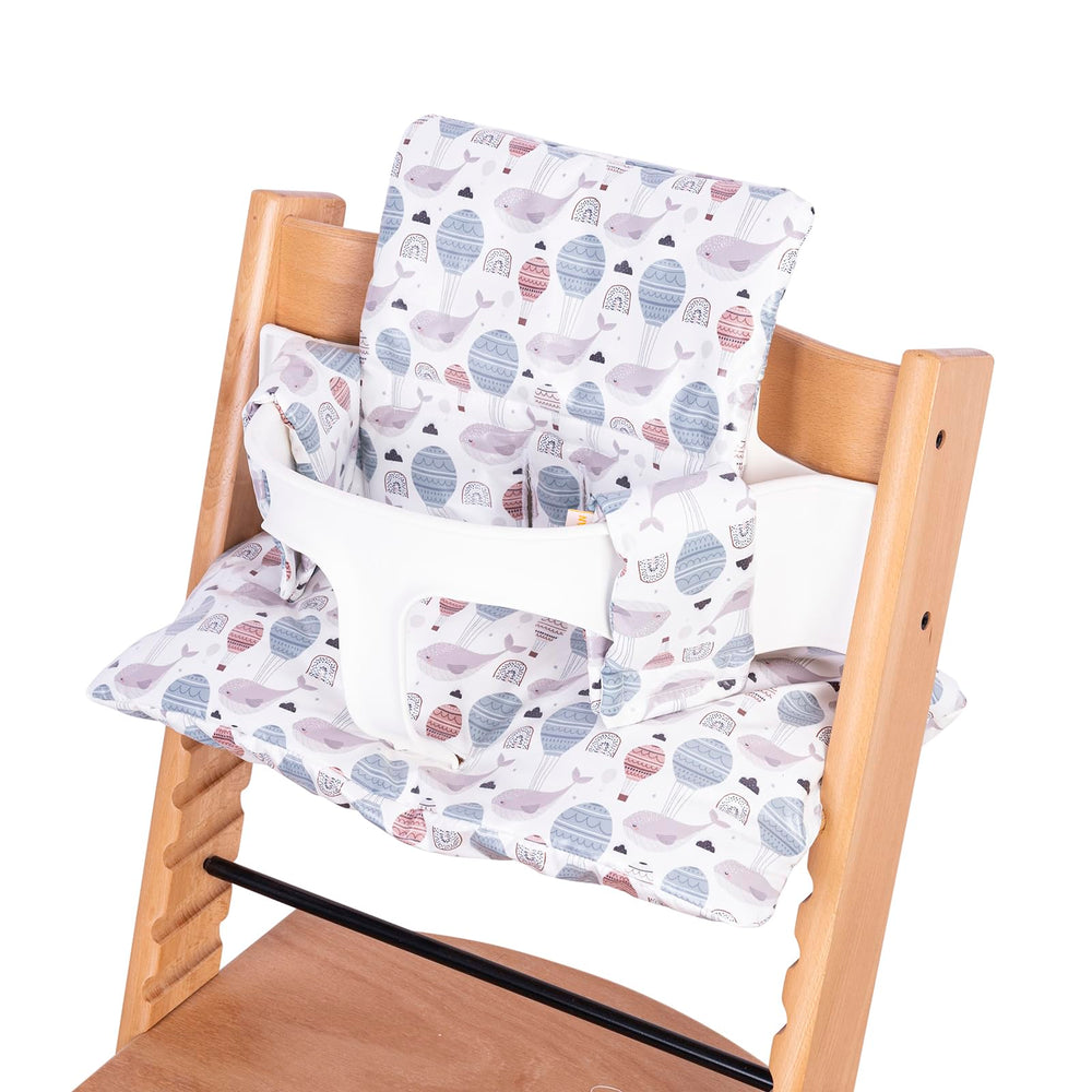 DADOUMAN extra padded cushion for Stokke Tripp Trapp with waterproof fabric.