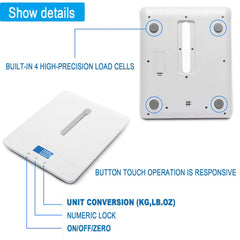 Daehung scale hold function keeps the measurement readable.
