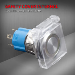 DAIERTEK child-proof push button cover enhances safety around kids and pets.