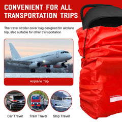 Dairrr Fuuu lightweight nylon stroller bag adds durability without bulk