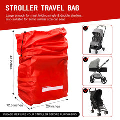 Dairrr Fuuu weatherproof stroller cover bag protects against rain and dirt