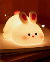 Daixinde big-face rabbit night light offers a comforting bedtime glow for kids.