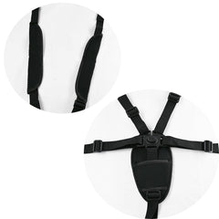 Dakexiong harness belt installed on stroller demonstrates quick secure positioning