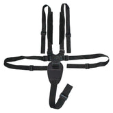 Dakexiong universal 5-point harness belt front view secures a young rider during travel
