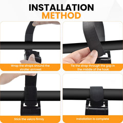 DALQUIS adjustable clip fits most stroller sizes for versatile use