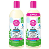 Dapple Baby Foaming Dish Soap bottle with pump for easy bottle cleaning