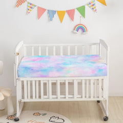 Datura Home crib skirt coordinating nursery decor for a tidy space
