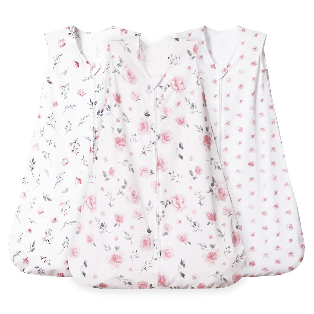 David's Kids Sleep Sack close-up of soft cotton texture for gentle baby skin.