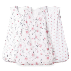 David's Kids Sleep Sack close-up of soft cotton texture for gentle baby skin.