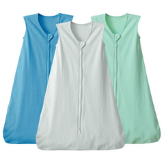 David's Kids sleep sack close-up shows soft breathable cotton for delicate baby skin