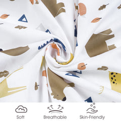 David's Kids easy-care design stays colorfast after washes for busy parents.
