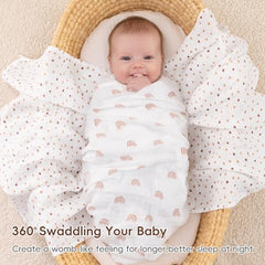 David's Kids muslin blanket gift box shows ready-to-gift set for baby showers and milestones