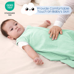 David's Kids sleep sack with roomy bottom space supports natural leg movement