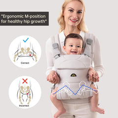 Dawnbud breathable 3D mesh keeps baby cool during wear.