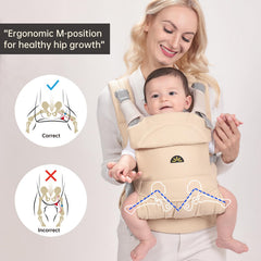 Dawnbud weightless carrier with 3D mesh panel for breathability