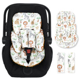 DAYEEBALL infant car seat insert front view shows full-body support