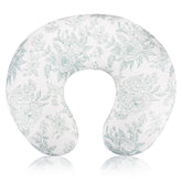 DAYEEBALL nursing pillow cover in green flower pattern for soft newborn comfort