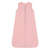 DaysU cotton baby sleep sack pink front view, soft breathable fabric for newborn skin
