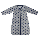 DaysU micro fleece sleep sack in navy star pattern for cozy naps.