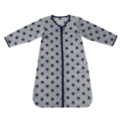DaysU micro fleece sleep sack in navy star pattern for cozy naps.