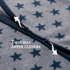 DaysU sleep sack available in sizes up to 24 months for growing kids.