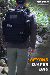 DBTAC wipe pocket provides fast access for quick cleanups.