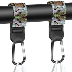 dcdcee stroller straps two-pack in use for hands-free outings
