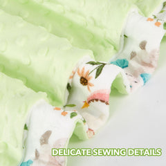 DCOOLGO Dragon Baby Blanket provides nursery snuggles with soft plush texture.
